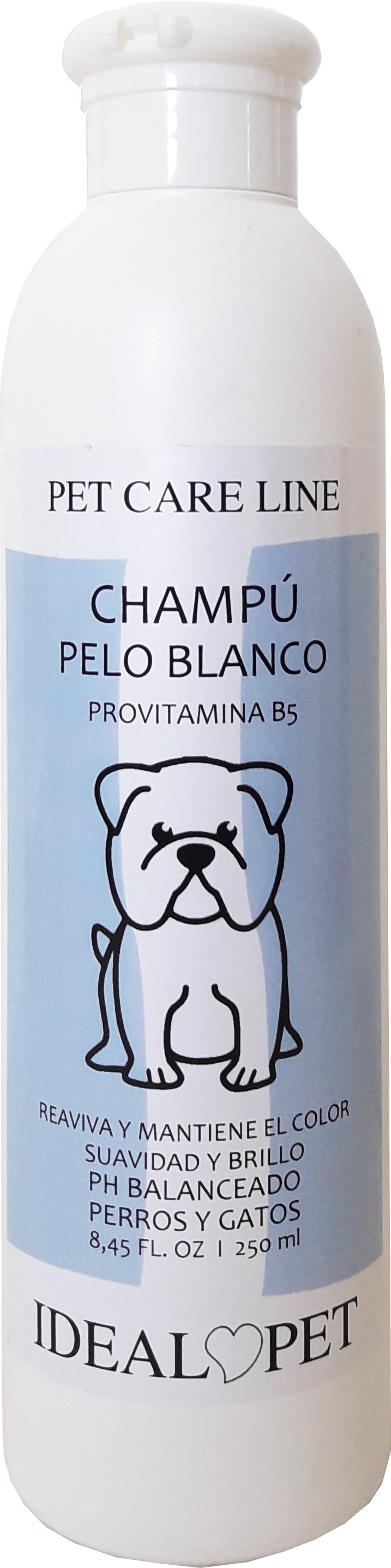 Champú Pelo Blanco Ideal Pet
