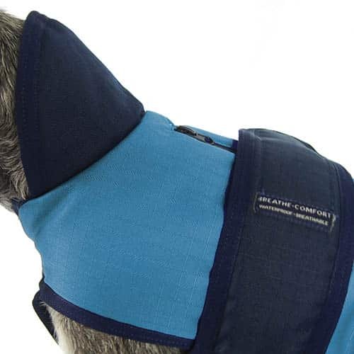 Abrigo +Zip Breathe Comfort Azul - Imagen 2