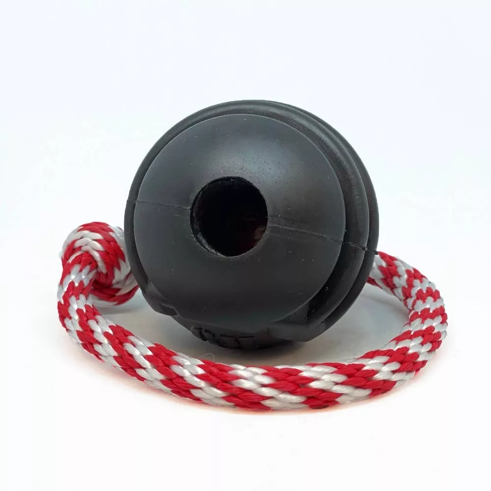SodaPup Magnun Black Pelota con cuerda - Imagen 2