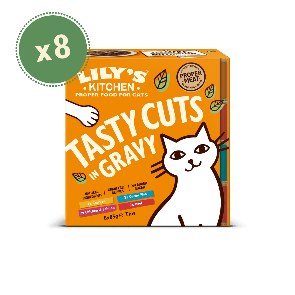 Tasty Cuts in Gravy Multipack de 8 x 85 g