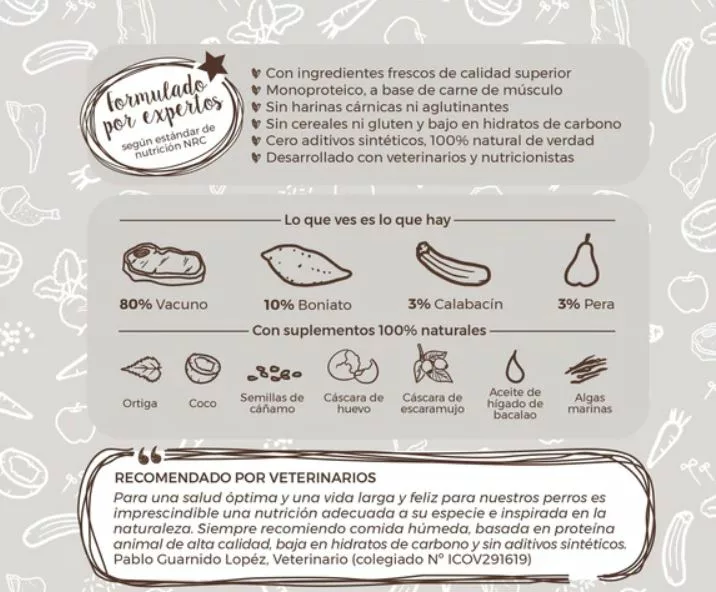 Puromenu maravilla de vacuno cocinado 400gr - Imagen 2