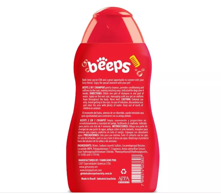 Beeps Pet Care 500ml - Imagen 2