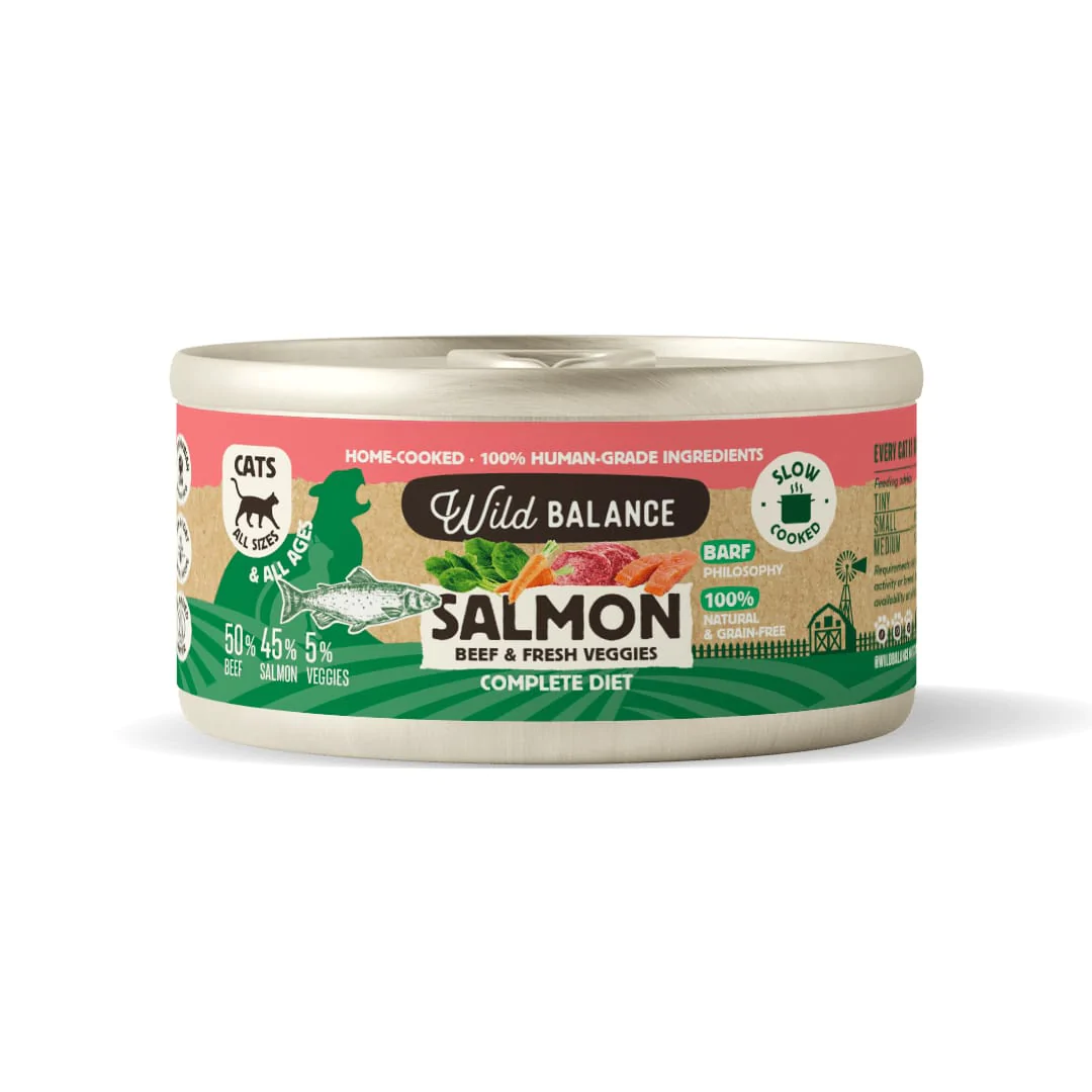 Wild Balance Gatos Salmón y Ternera