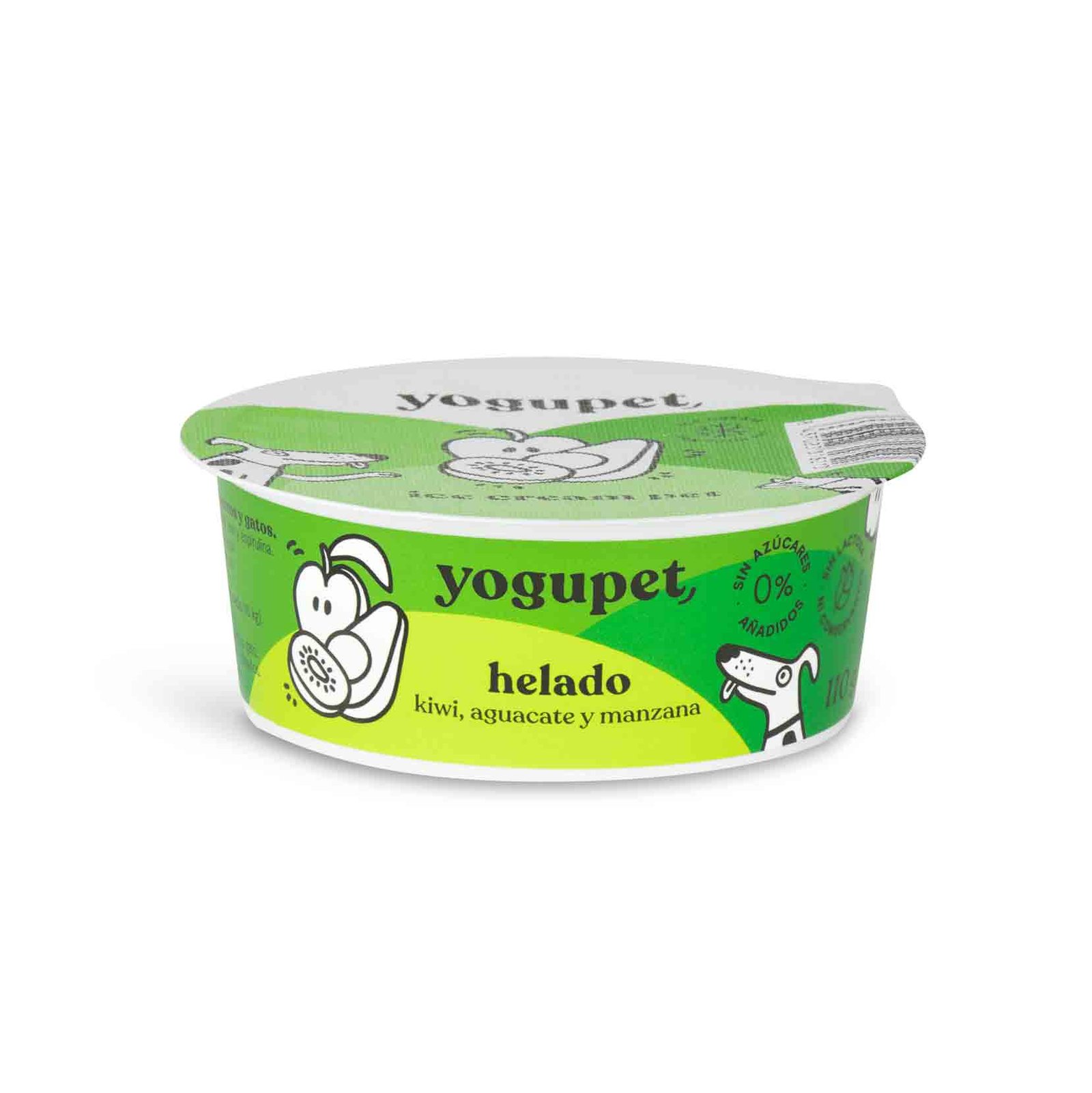 Yogupet Helado de Frutos Verdes