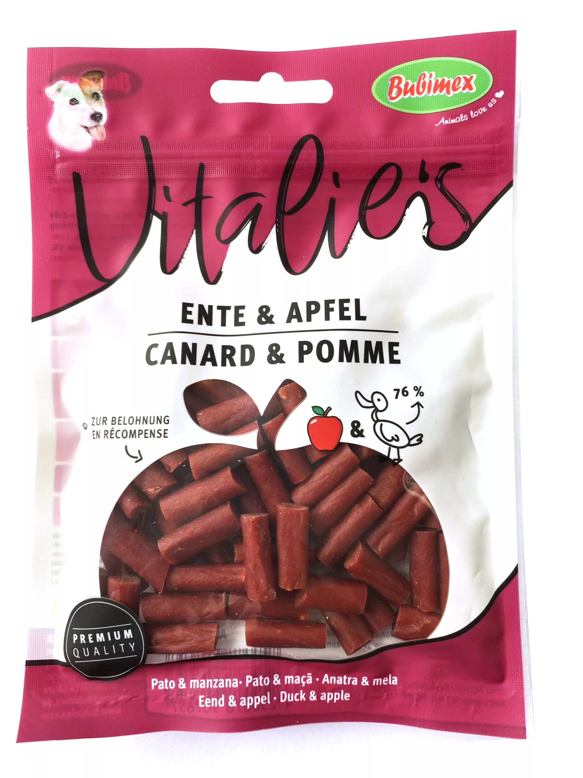 Bocaditos de Pato y Manzana 80gr