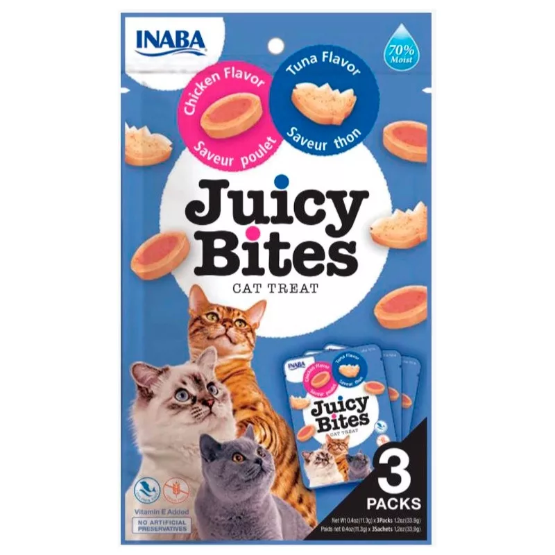 Inaba Juice Bites (Pollo y Atún)
