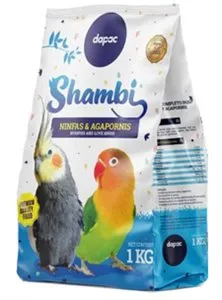Shambi Mixtura Ninfas y Agapornis