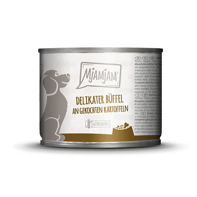 MjAMjAM – búfalo con patatas hervidas 200gr