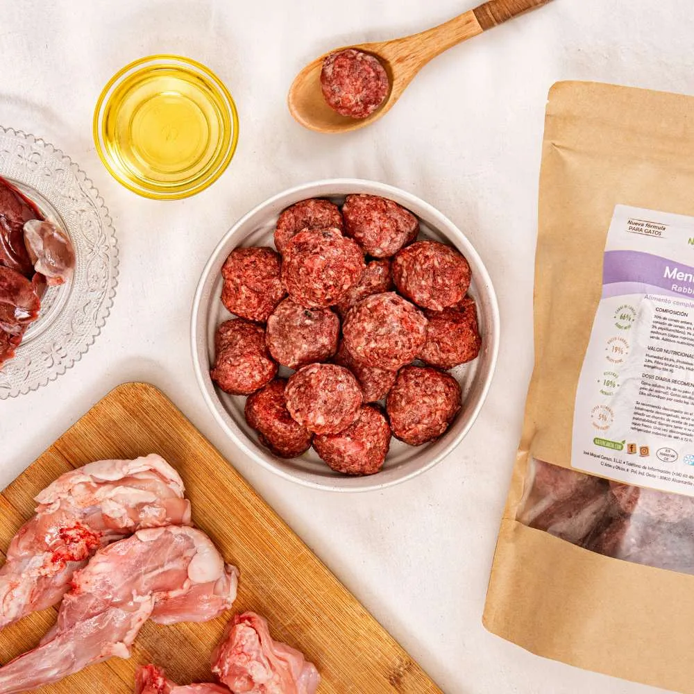 Naturcanin albondigas de Conejo para Gatos