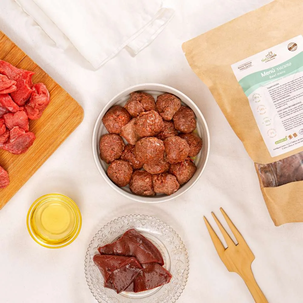 Naturcanin albondigas de Vacuno para Gatos
