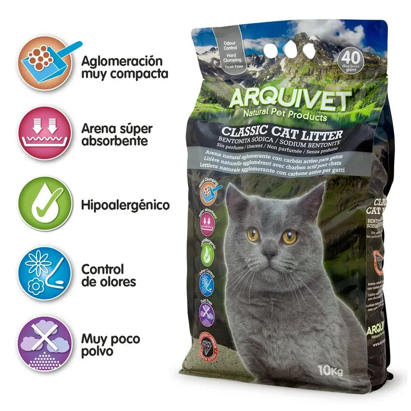 Arquivet Arena Aglomerante con Carbón Activo 10kg - Imagen 4