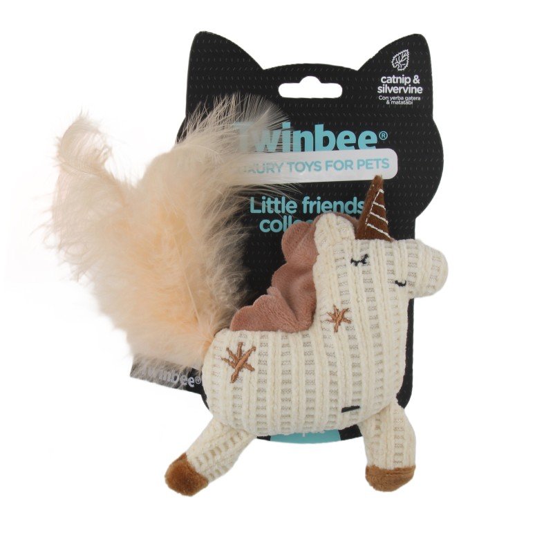 Unicornio para gato con pluma Catnip & Silvervine - Imagen 3