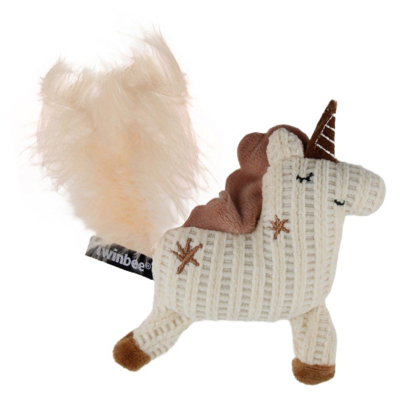 Unicornio para gato con pluma Catnip & Silvervine