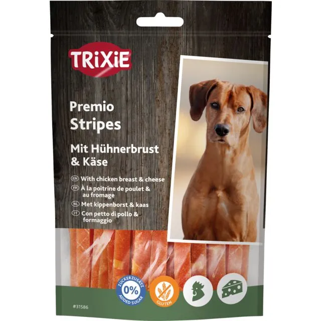 Trixie Tiras de Pollo con Queso